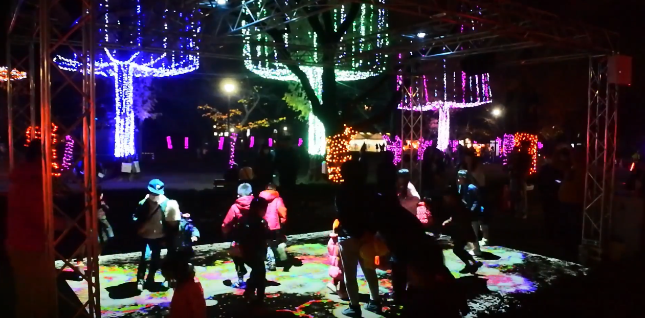 光の祭典2016 Autumn Area Interactive Mapping